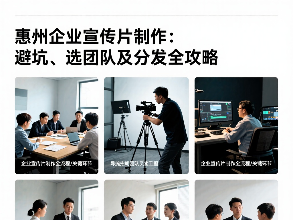 惠州企业宣传片制作：避坑、选团队及分发全攻略/宣传片拍摄-企业宣传片拍摄-企业宣传片-三维动画制作-制作宣传片公司-影视公司